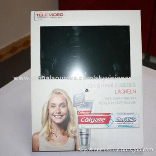 7-inch video greeting card with built-in memory and battery-operated